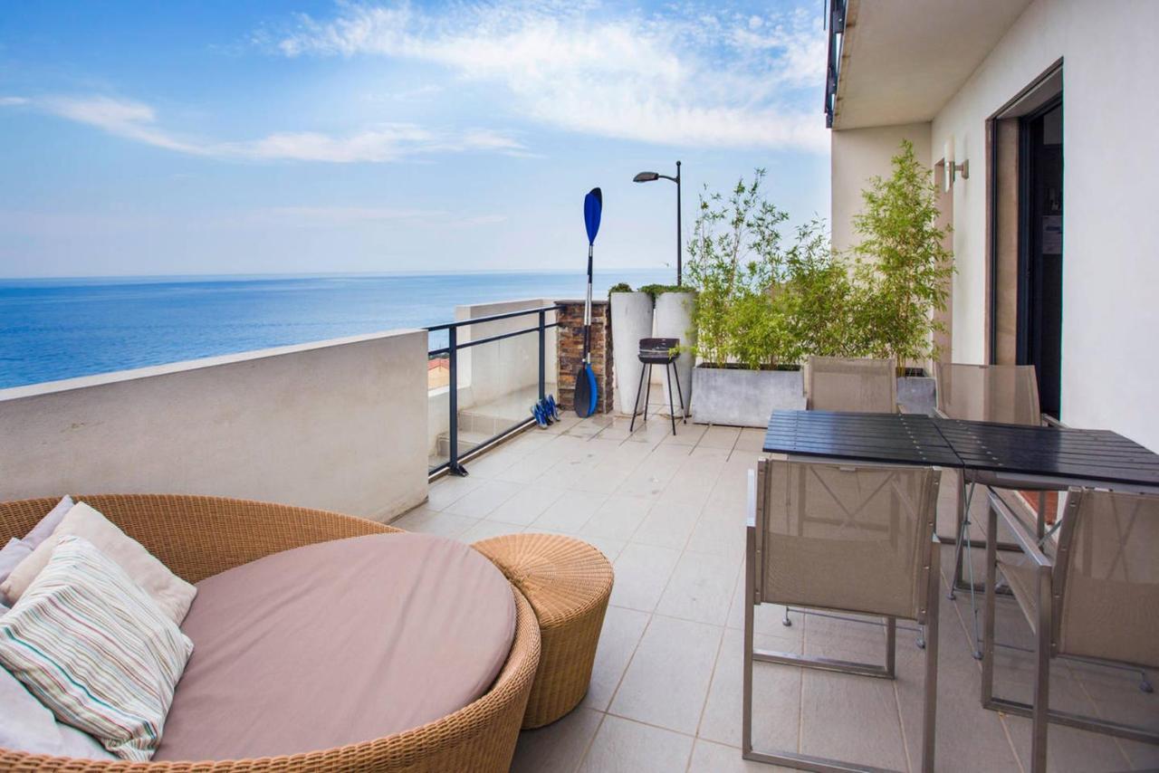 Appartement Vue Mer El Farniente Cerbère Eksteriør billede