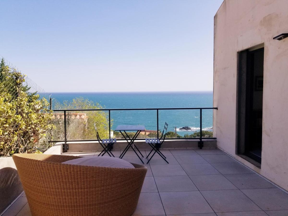 Appartement Vue Mer El Farniente Cerbère Eksteriør billede